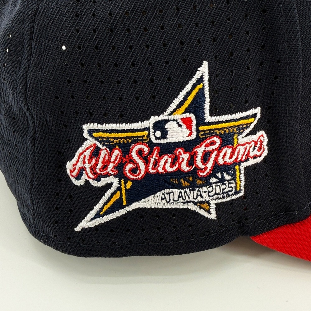 Atlanta Braves Hat New Era 9FORTY All Star Game Baseball Adjustable Navy Red NWT - Picture 6 of 14